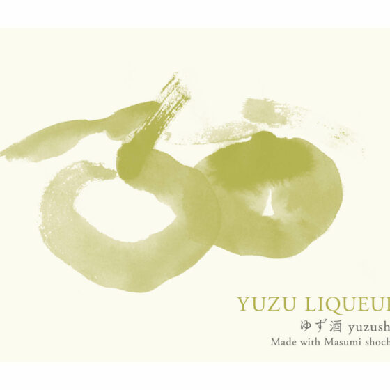 Masumi “Yuzu Liqueur” label