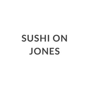 Sushi on Jones logo