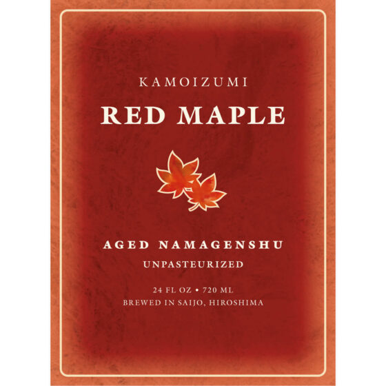 Kamoizumi “Red Maple” label